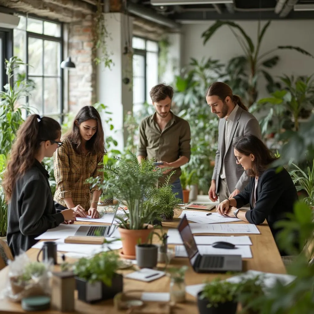 Tým Eko-Iniciativy při workshopu